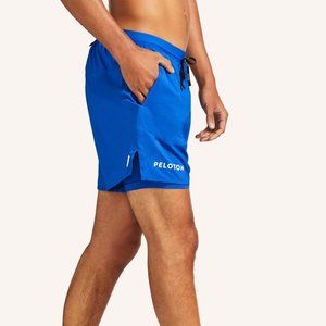 Nike 7" Lined Flex Shorts From Peloton In Blue - Brand New With Tags